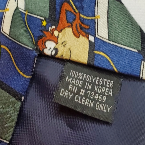 Vintage Looney Toons Warner Brothers Character Tie - Picture 4 of 5